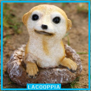 [ รูปปั้น Meerkat งานฝีมือ เพ้นท์มือ สําหรับตกแต่งบ้าน ระเบียง สํานักงาน สนามหญ้า บ้านใหม่ ของขวัญ