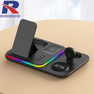 [rememberme.th] 4-in-1 แท่นชาร์จเร็ว สําหรับ iP AP Watch