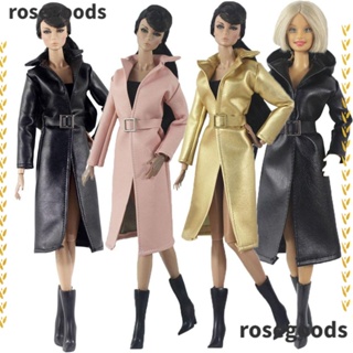 Rosegoods1 เสื้อแจ็กเก็ตลําลอง หนัง PU หลายสไตล์ สําหรับตุ๊กตา 1/6 BJD 30 ซม. DIY