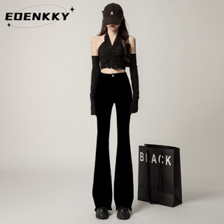 EOENKKY กางเกงขายาว กางเกงยีสน์ผู้หญิง ทรงหลวม ๆ ตรง Retro Hip Hop Pants 2023 NEW Style  Beautiful Unique พิเศษ สวย A97L33V 36Z230909