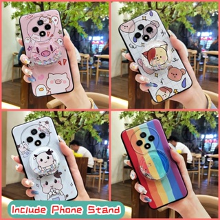 Anti-dust protective Phone Case For Wiko Hi Enjoy60 Pro 5G Cartoon Back Cover Kickstand Dirt-resistant Cute Fashion Design