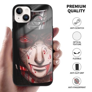 เคสโทรศัพท์มือถือ กันกระแทก ลายการ์ตูนนารูโตะ Uchiha Itachi หรูหรา สําหรับ IPhone 14 13 12 Pro Max XR X XS Max