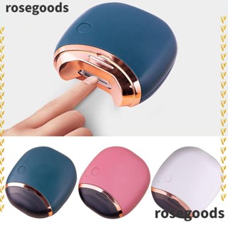 Rosegoods1 กรรไกรตัดเล็บไฟฟ้า กรรไกรตัดเล็บ ไร้สาย แบบชาร์จไฟได้