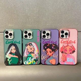 NEW! for cool girl case เคสไอโฟน11 เคสไอโฟน14 pro max เคสโทรศัพท์มือถือ กันกระแทก ลายการ์ตู ไอโฟน รุ่น i11 14pro 11promax i12 12pro 12promax i13 13pro 13promax 14 Pro max