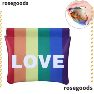 Rosegoods1 กระเป๋าเครื่องสําอาง กระเป๋ากุญแจ ลิปสติก ขนาดเล็ก สําหรับเดินทาง กลางแจ้ง