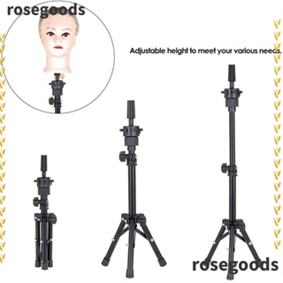 Rosegoods1 ขาตั้งกล้อง หัวยึดเครื่องมือฝึกอบรม ขาตั้งวิกผม