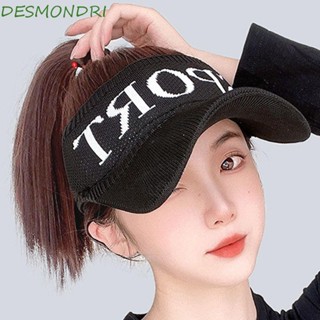 Desmondri หมวกเบสบอล วิกผมสังเคราะห์ ระบายอากาศ สีขาว เหมาะกับฤดูร้อน สําหรับผู้หญิง