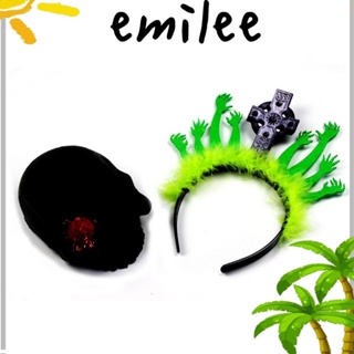 Emilee ที่คาดผม คอสเพลย์ผีดิบ ผีดิบ ฮาโลวีน น่ารัก เครื่องประดับผม สําหรับปาร์ตี้ฮาโลวีน