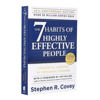 英文原版 高效能人士的七个习惯 7 Habits of Highly Effective