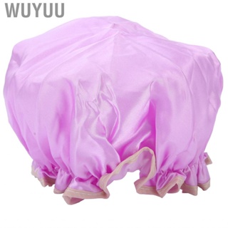 Wuyuu Bath Hat Reusable Bathing For Travel Home