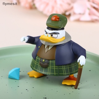 Flymesit โมเดลตุ๊กตาฟิกเกอร์ อนิเมะ Disney heart Glomgold Duck Tales Adventure Club ของขวัญ ของเล่นสําหรับเด็ก