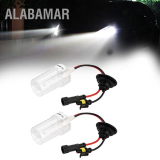 ALABAMAR H1 6000K 100W 2PCS ความสว่างสูง Xenon ไฟหน้าเปลี่ยนหลอดไฟ