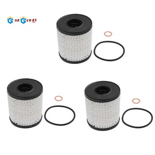 11427622446 ชุดไส้กรองน้ํามันเครื่องยนต์ พร้อมโอริง สําหรับ BMW Mini Cooper 3 ชิ้น