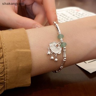 Shakangcool สร้อยข้อมือโซ่ จี้ไม้ไผ่ ยืดหยุ่น สไตล์จีน เรียบง่าย สร้างสรรค์ เครื่องประดับแฟชั่น สําหรับผู้หญิง ปาร์ตี้ SGL