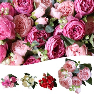 【COLORFUL】Simulation Flower Cute Gift Delightful Flavor Multi-color Soft Silk Cloth