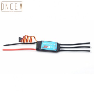 【ONCEMOREAGAIN】Brushless ESC Two-Way ESC Parts Propeller RC Car Remote 20A-60A Accessories