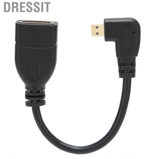 Dressit HD Multimedia Interface Adapter Cable Female To Male 90 Degree Angle Con