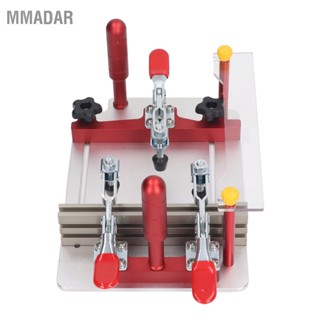 MMADAR โต๊ะเราเตอร์ Coping Sled Rail Safety Clamp อลูมิเนียมอัลลอยด์สำหรับงานตัดไม้