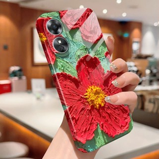 เคสโทรศัพท์มือถือ กันรอยกล้อง ลายการ์ตูนดอกไม้ สําหรับ OPPO Reno4 Z 8T 7Z 8Z 7SE 4 Lite 5 Lite 7 Lite 8 Lite 5F