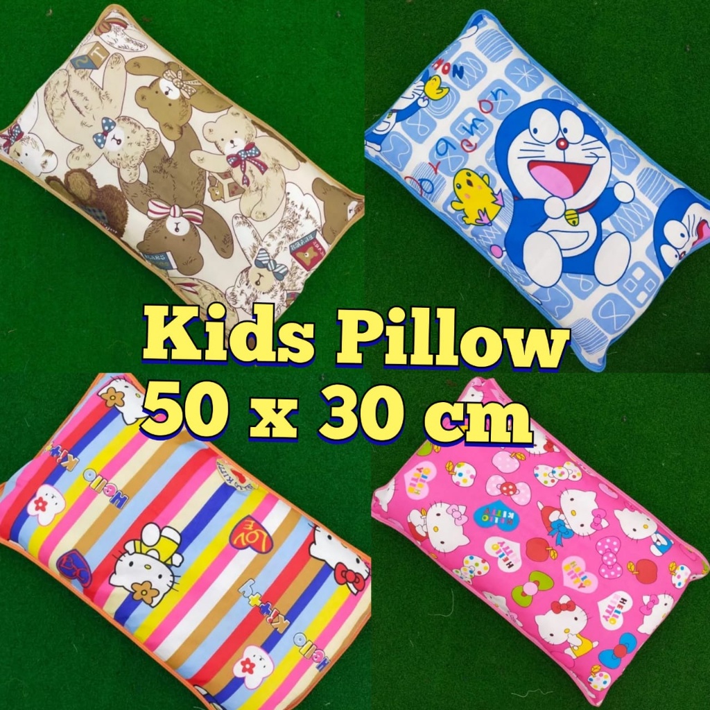 -BANTAL KANAK-KANK 50 x 30 CM / KIDS PILLOW / KIDS SOFT SLEEPING PILLOW /