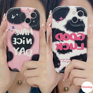 เคสโทรศัพท์มือถือ ขอบโค้ง ลายครีม สีดํา สําหรับ Infinix Note Hot 30 20 12 11 10 9 Play 8 Smart 7 6 5 Plus