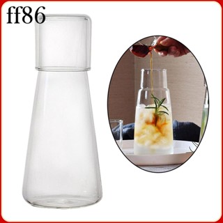 Carafe โหลใส่น้ํา เหยือกใส่น้ําผลไม้ น้ําผลไม้ ในตู้เย็น แบบใส สําหรับน้ําผลไม้ นม 800 มล.