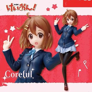 TAITO Light Sound Girl Hirasawa Yui Doll Coreful สาวสวยสองมิติอะนิเมะตุ๊กตาเครื่องประดับโมเดลอะนิเมะอุปกรณ์ต่อพ่วงทำมือ