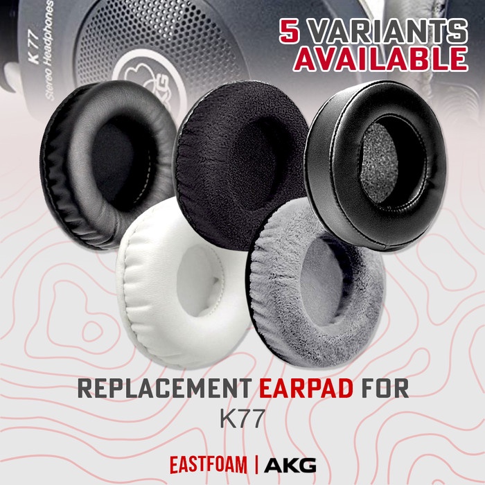 Earpad Earcup Ear Cushion AKG K77 K-77 K 77 แผ่นโฟมโฟม