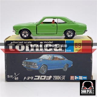 Tomy TOMICA กล่องดํา 89-1 [TOYOTA CORONA 2,000GT] ผลิตในญี่ปุ่น