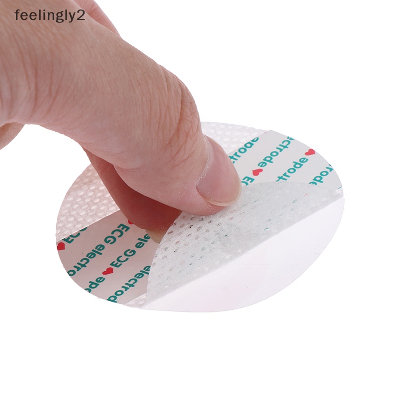 【พร้อมส่ง】แผ่นอิเล็กโทรด Ecg EKG แบบใช้แล้วทิ้ง (F) 50 ชิ้น ต่อถุง - รูปที่ 2