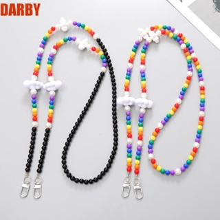 Darby สายโซ่คล้องโทรศัพท์มือถือ ป้องกันการสูญหาย สีรุ้ง