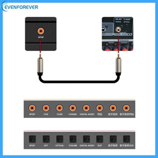 Ev SPDIF สายเคเบิลสเตอริโอดิจิทัล RCA ตัวผู้ เป็นตัวผู้ สําหรับโฮมเธียเตอร์ HDTV