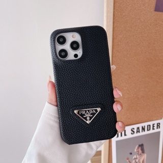 ใหม่ล่าสุด เคสโทรศัพท์มือถือหนัง กันกระแทก ลายแบรนด์แฟชั่นหรูหรา สําหรับ iPhone 14 Pro Max 14 Pro 14 13 Pro Max 13 Pro 13