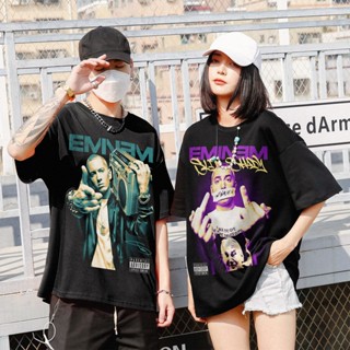 EMINEM STREETWEAR OVERSIZED BLACK TSHIRT UNISEX TOPS MEN WOMEN PREMIUM TEE RETRO_03