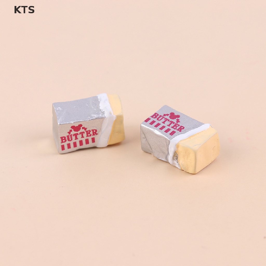 Kts ชุดของเล่นเนยอาหารจําลอง Diy 6 ชิ้น