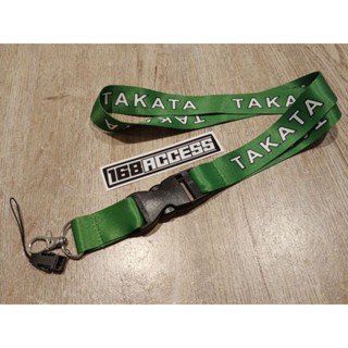 เคสรีโมตกุญแจรถยนต์ สายคล้องคอ TAKATA Racing