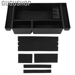 Gugushop Center Console Organizer  Impact Resistant Auto Armrest Storage Box ABS Nonslip  for Modification