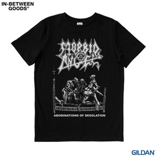 T-shirt เสื้อยืด ลาย Morbid ANGEL | Gildan S-5XL