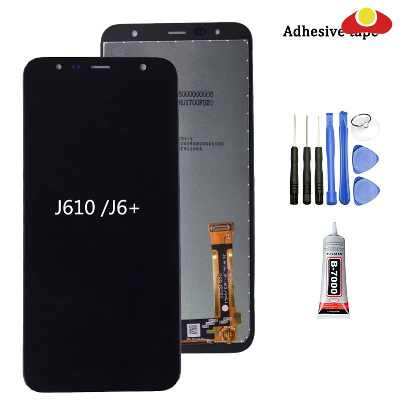 Original สําหรับ Samsung Galaxy J6 PLUS J610 SM-J610F J610FN จอแสดงผล LCD หน้าจอสัมผัสสําหรับ Samsun