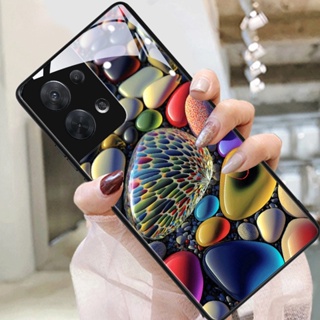 Dmy เคสกระจกนิรภัย สําหรับ OPPO Reno 8 8T 8Z 7 pro 7Z 6Z 5 5F 4 3 2F 2 R17 pro R15 R9S F11 pro F9