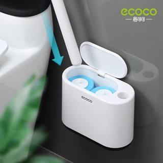 ชั้นวาง Ecoco ที่ขัดห้องน้ำ พร้อมด้ามแปรงขัดส้วม แปรงขัดพื้น ขัดชักโคร แถมฟรีพร้อมแผ่นน้ำยาใช้แล้วทิ้ง16ชิ้น E2013