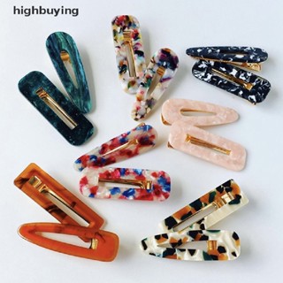 [highbuying] กิ๊บติดผม ทรงเรขาคณิต สําหรับผู้หญิง 1 ชิ้น