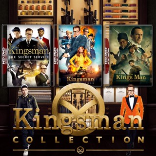 Kingsman คิงส์แมน ภาค 1-3 DVD หนัง มาสเตอร์ พากย์ไทย