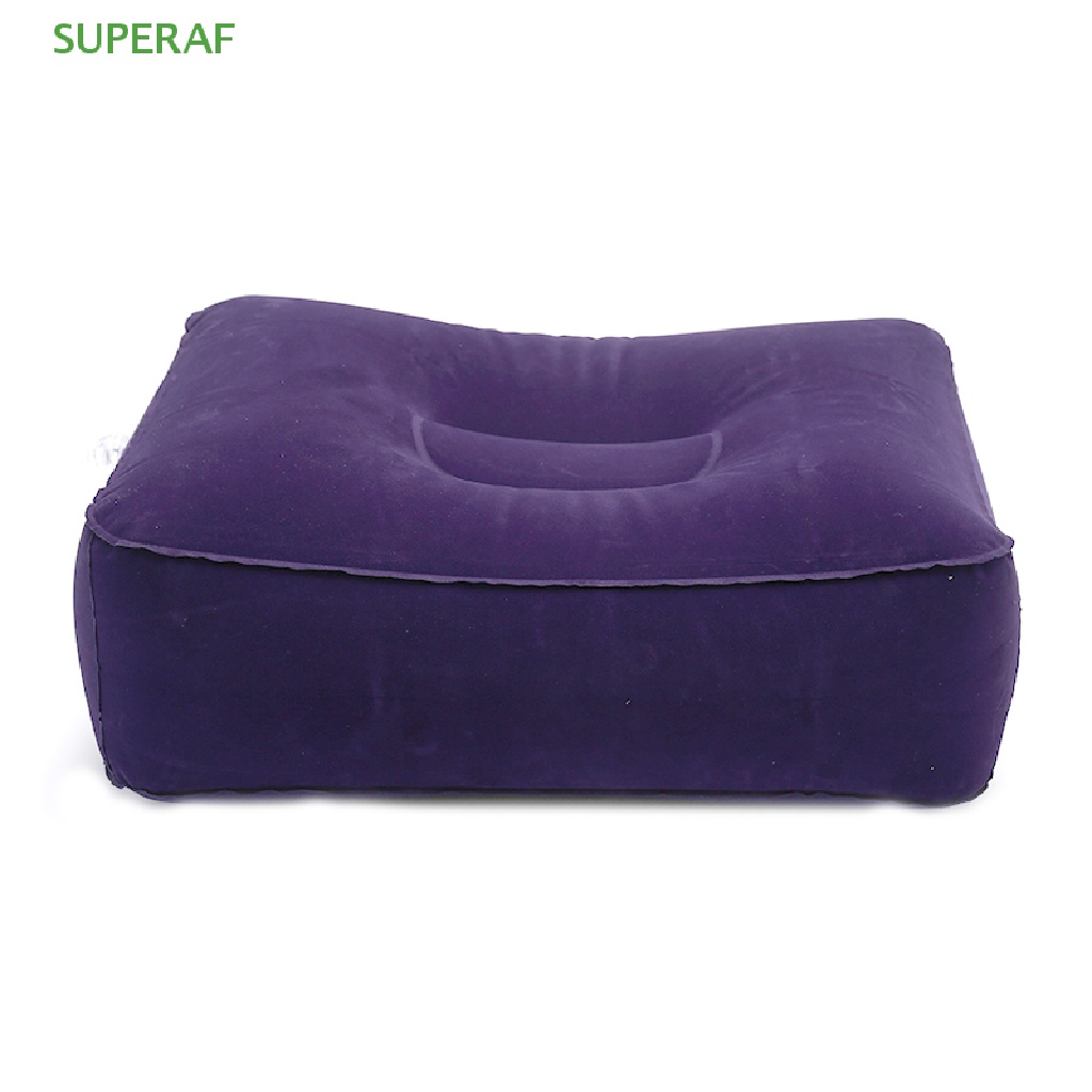 Superaf ที่พักเท้า PVC แบบเป่าลม สําหรับเดินทาง สํานักงาน ขายดี