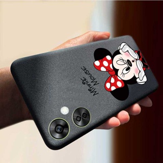 เคสนิ่ม ทรงสี่เหลี่ยม บางพิเศษ กันตก ลายมินนี่น่ารัก สําหรับ Vivo Y27 4G Y27 Y78 5G