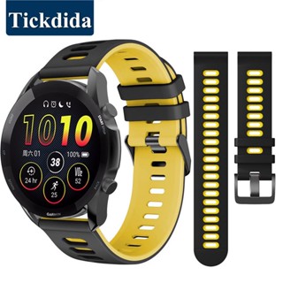 สายนาฬิกาข้อมือซิลิโคน ปลดเร็ว สําหรับ Garmin Forerunner 265 255 Sports Silicone Strap 22 มม. 20 มม. Huawei GT 3 SE Amazfit GTR 4