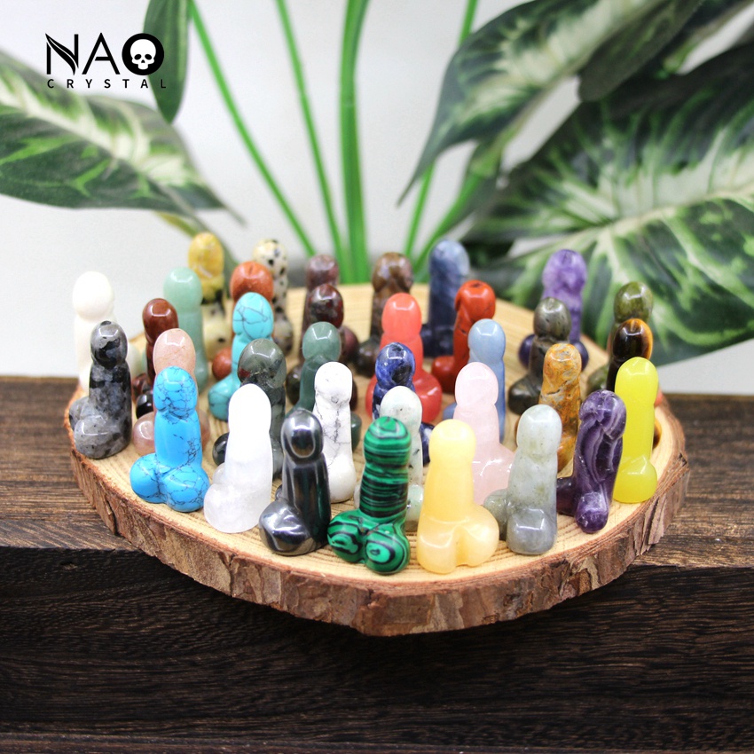 1 "; รักษาคริสตัลมินิพินคริสตัลฟิกเกอร์พลอยธรรมชาติแกะสลักควอตซ์ Palus ปุ๋ยมาสคอตตกแต่งบ้านสละโสดของขวัญ