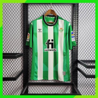 เสื้อกีฬาแขนสั้น ลายทีมชาติฟุตบอล Real Betis 2022-2023 ชุดเหย้า คุณภาพสูง สําหรับผู้ชาย