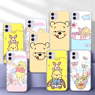 เคสโทรศัพท์มือถือแบบนิ่ม TPU ใส ลายการ์ตูนวินนี่ เดอะ พูห์ 40Q สําหรับ Samsung A01 EU A02 M02 A02S A03S A10 A10S A11 A12 A20 A30 A20S