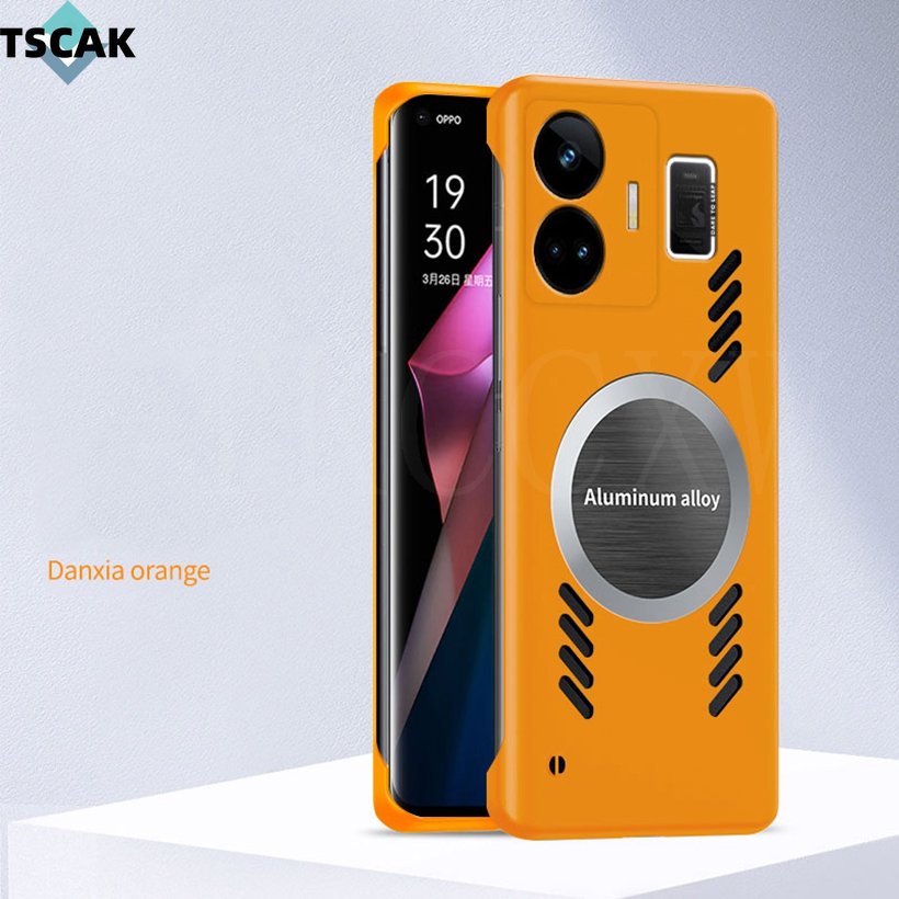 เคสโทรศัพท์มือถือแบบแข็ง บางมาก กันกระแทก กันฝุ่น กระจายความร้อน สําหรับ Realme GT Neo 5 3 3T 2 2T Q5 Pro